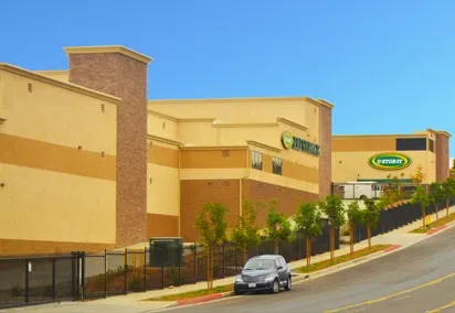 Exterior of U-Stor-It self storage facility.