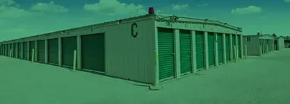 Drive up self storage units